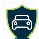Icono de un escudo protegiendo un coche.
